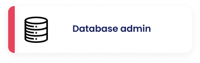 Database admin